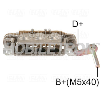 Diodový blok alternátoru Mitsubishi A1T71276 / A860T08570