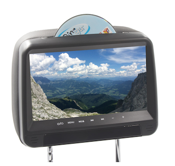 DVD/SD/USB monitor 9 v černé opěrce, STM DS-X99HD