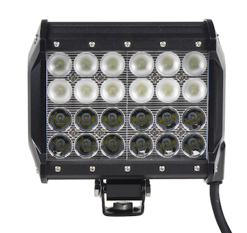 LED 24x3W prac.světlo,dva úhly vyzařování 8/60°, 9-32V, 167x93x167mm, STM WL-CREE72-2C