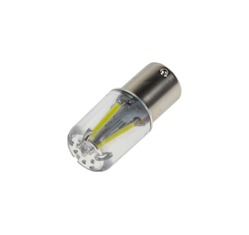 LED BA15s bílá, 12-24V, 4LED/COB, STM 95118