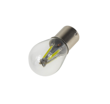 LED BA15s bílá, 12-24V, 4x COB LED, STM 95111