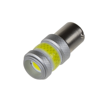 LED BA15s bílá, COB 360°, 9-60V, 12W, STM 951012