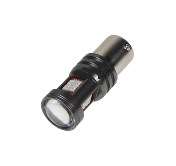 LED BA15s červená, 12-24V, 15LED/2835SMD, STM 95120RED