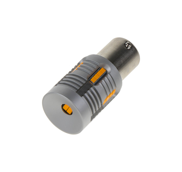 LED BA15s oranžová, 12-24V, 24LED/1W, STM 951010ORA