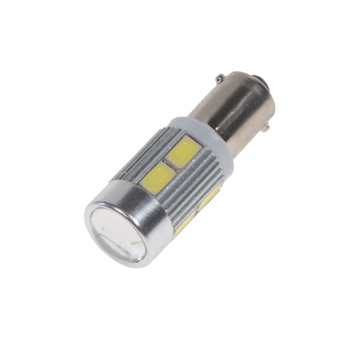 LED BA9s bílá, 12-24V, 10LED/5730SMD, STM 95174