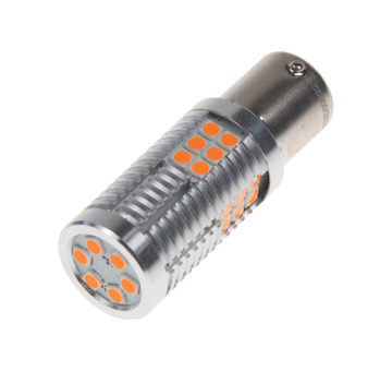 LED BAU15s oranžová, 12-24V, 30LED/3030SMD, STM 951204ORA