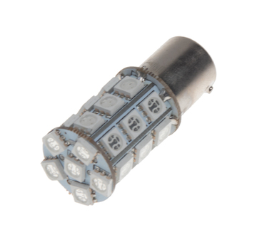 LED BAU15s oranžová, 12V, 27LED/3SMD, STM 95123ORA