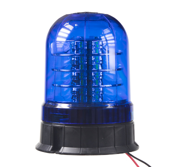 LED maják, 12-24V, 24x3W modrý ECE R10, STM WL93FIXBLUE