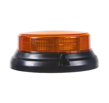 LED maják, 12-24V, 32x0,5W oranžový, magnet, ECE R65 R10, STM WL311M