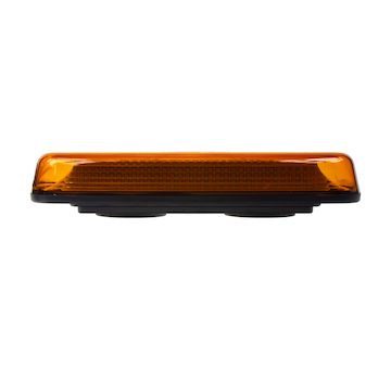 LED rampa oranžová, 84LEDx0,5W, magnet, 12-24V, 304mm, ECE R65 R10, STM SRE2-210