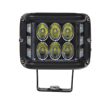 LED světlo hranaté, 6x5W + 6x3W , ECE R10, 180°, STM WL-810