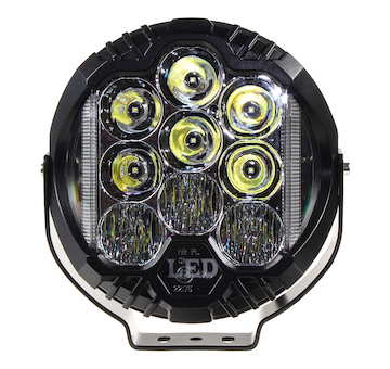 LED světlo kulaté, 70W, o195mm, ECE R10/R112, STM WLD901