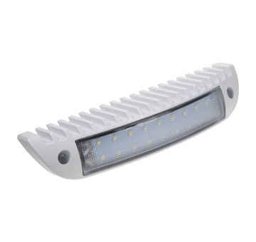 LED světlo nástěnné, bílé, 18x1W, 231x46x54mm, ECE R10, STM WL-B860W