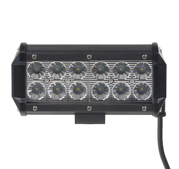 LED světlo obdélníkové, 12x3W, 167x80x65mm, STM WL-822