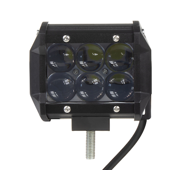 LED světlo obdélníkové, 6x3W, 95x80x65mm, STM WL-838