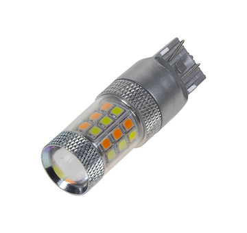 LED T20 (7443) dual color, 12V, 42LED/2835SMD, STM 95248