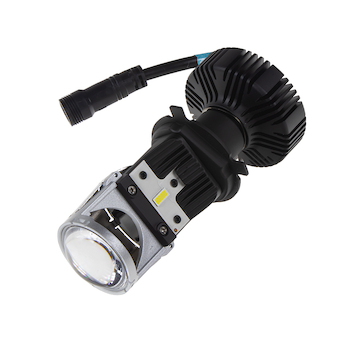 LENS LED H4 bílá, 9-32V, 5000LM chip G-XP x3, STM 95HLH-H4-LENS