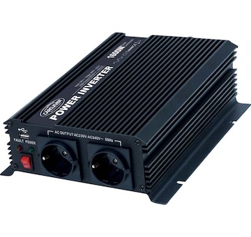 Měnič napětí z 12/230V + USB, 1600W, STM 351612