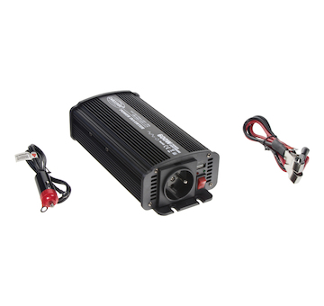 Měnič napětí z 24/230V + USB, 600W, STM 35624