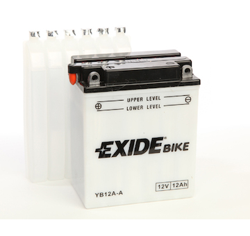 Motobaterie EXIDE Conventional 12V 12Ah 165A YB12A-A