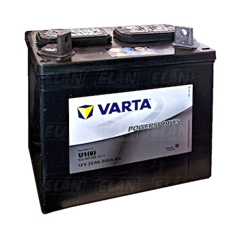 Motobaterie Varta 12V 22Ah 522450034 / U1 (9)    Levá