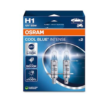 Osram Cool Blue Intense Next Gen H1 12V 55W 64150CBN-2HB