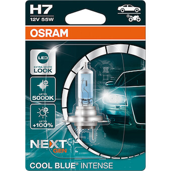 Osram Cool Blue Intense Next Gen H7 12V 55W 64210CBN-01B