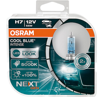 Osram Cool Blue Intense Next Gen H7 12V 55W 64210CBN-HCB