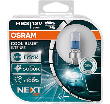 Osram Cool Blue Intense Next Gen HB3 12V 60W 9005CBN-HCB