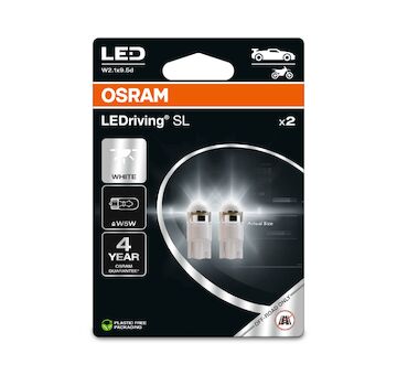 Osram LED W5W 12V W2.1x9.5d OS 2825DWP-2BL 6000K