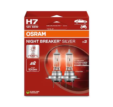 Osram Night Breaker Laser 64210NL-2HB +150% H7 12V 55W