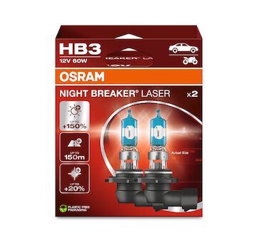 Osram Night Breaker Laser 9005NL-2HB HB3 12V P20d