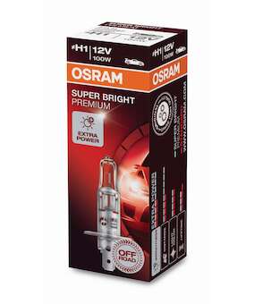 Osram Super Bright Premium H1 12V 100W PX14,5s OS 62200SBP