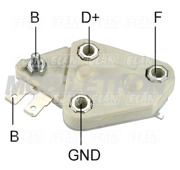 Regulátor alternátoru Delco 1117909 / 1116442