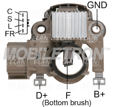 Regulátor alternátoru Mitsubishi A2T80491 / A866X28572