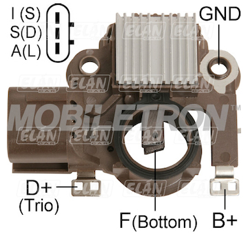 Regulátor alternátoru Mitsubishi A6T41491 / F3LY10316A