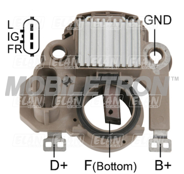 Regulátor napětí Mobiletron - Mitsubishi A866X31882
