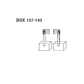 Sada uhlíků startéru - Bosch 2007014065  RC BSX137-143