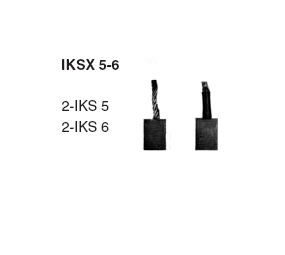 Sada uhlíků startéru - Iskra 16.905.645