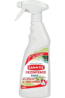 Sanitiz čistící prostředek na koupelny a vodní kámen 500 ml Jungle rain