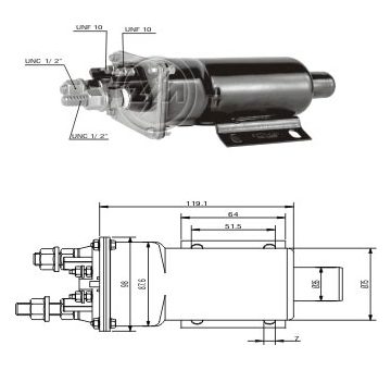 Spínač startéru AS-PL SS1014