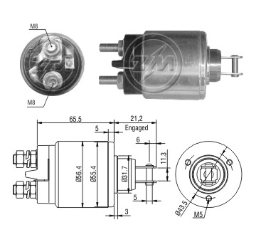 Spínač startéru AS-PL SS9033