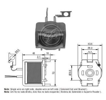 Spínač startéru ZM - Denso 128000-781