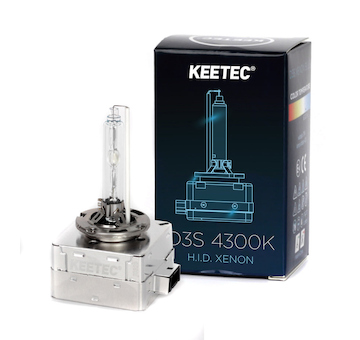 Xenonová výbojka D3S Keetec 4300K