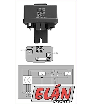 Žhavící relé - Hella 4RV 008188-331