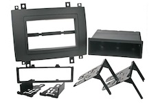 2DIN/1DIN redukce pro Cadillac CTS 2003-06, SRX 2004-07 šedý, STM 10809.1