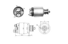 Spínač startéru D6G9 Valeo TS14E15