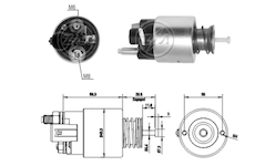 Spínač startéru ZM - Delco 10535626