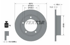 Brzdový kotouč TEXTAR 92019900