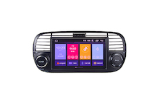 Autorádio pro Fiat 500 s 7 LCD, Android 10.0, WI-FI, GPS, Mirror link, Bluetooth, 2x USB, STM 80812A